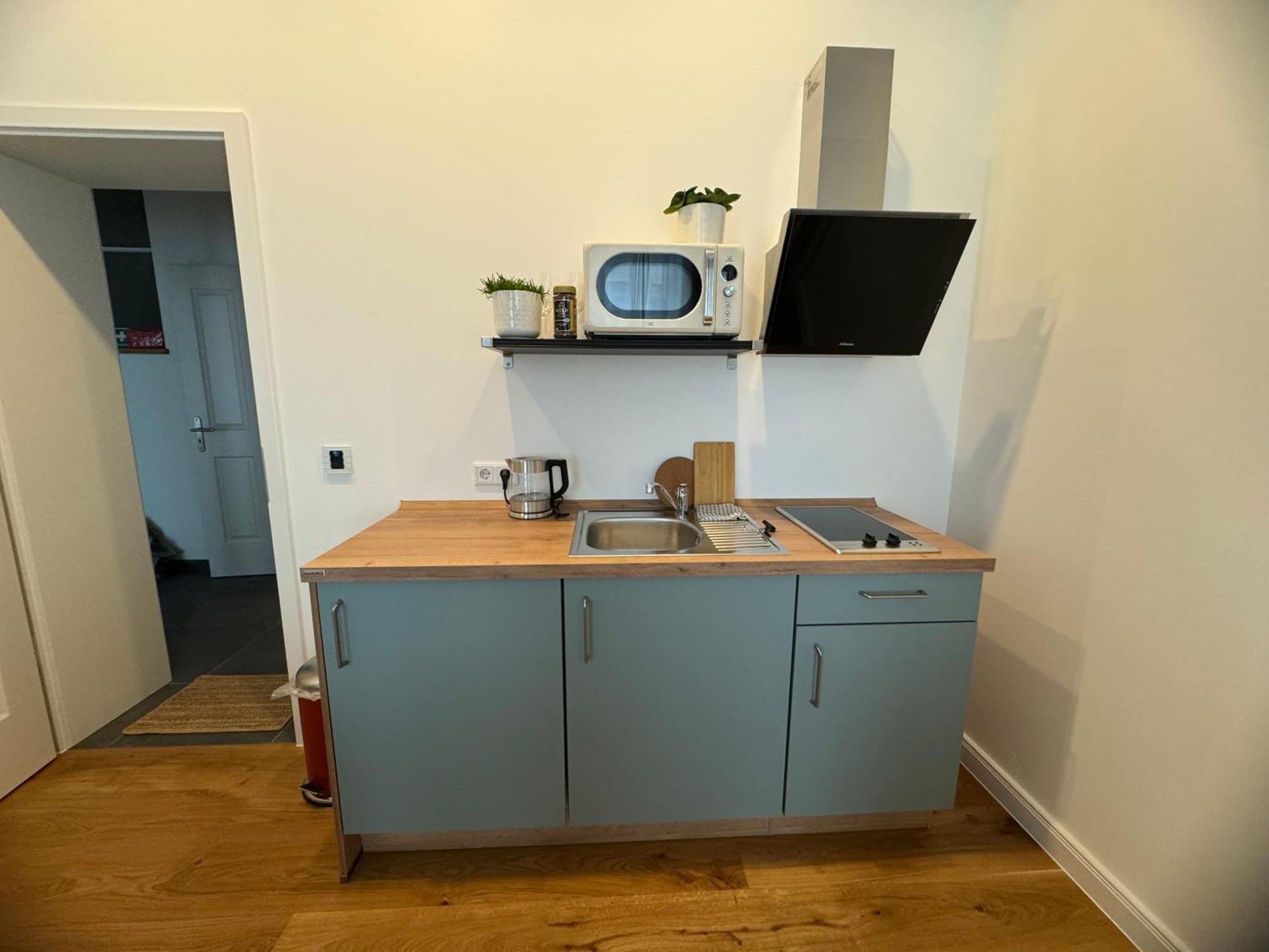 Boutique Hotel Pension Luisengruen Kueche 1Gbs Wlan Netflix Disney Magentatv Chemnitz Exterior photo