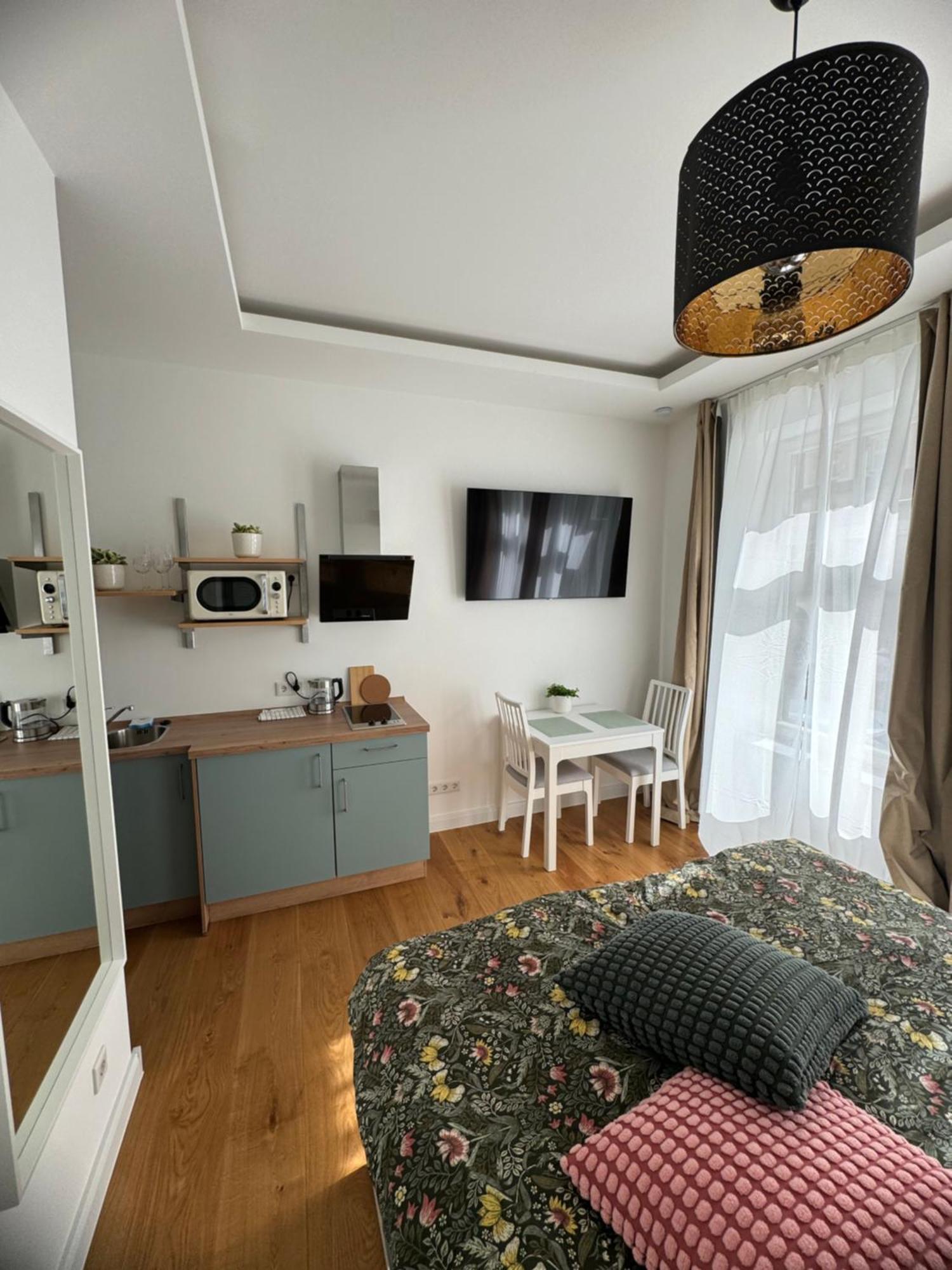 Boutique Hotel Pension Luisengruen Kueche 1Gbs Wlan Netflix Disney Magentatv Chemnitz Exterior photo